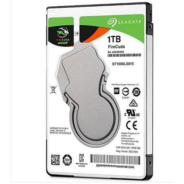  Seagate 1TB SSHD unidade de disco rígido 5400rpm SATA 3.0 (6Gb / s) 128MB esconderijo 2.5 polegadas-ST1000LX015