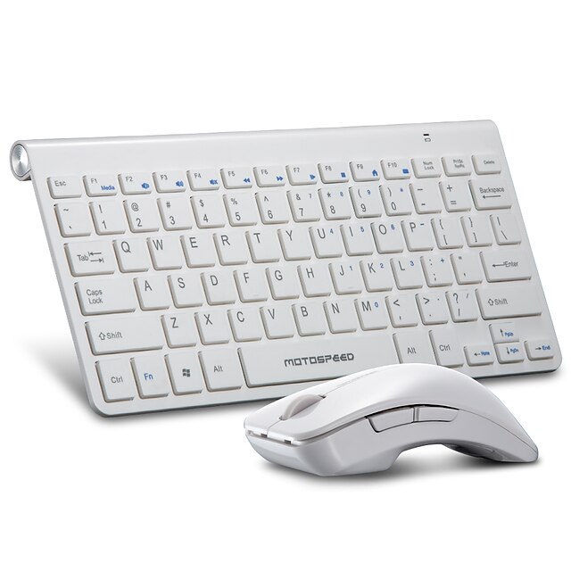  MOTOSPEED G8900 Wireless 2.4GHz Combo teclado del ratón Mini oficina teclado Silencio Oficina de ratón 1200 dpi