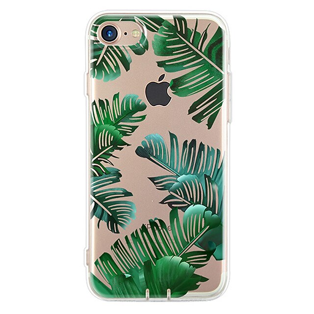  Case For Apple iPhone 7 Plus / iPhone 7 / iPhone 6s Plus Ultra-thin / Pattern Back Cover Tree Soft TPU