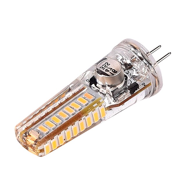  1pc 4 W נורות שני פינים לד 300-400 lm G4 T 36 LED חרוזים SMD 3014 דקורטיבי לבן חם 12 V 24 V / חלק 1 / RoHs