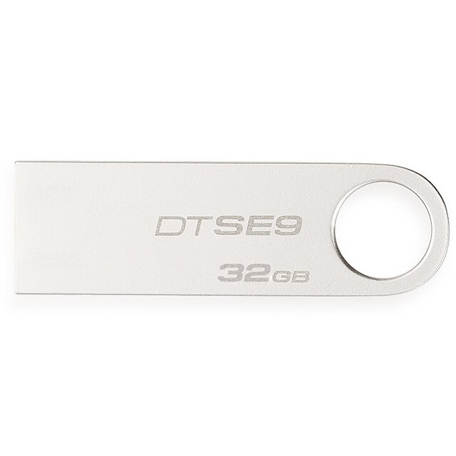  Kingston 32GB USB-Stick USB-Festplatte USB 2.0 Metal Kompakte Größe Kappenlos DTSE9H