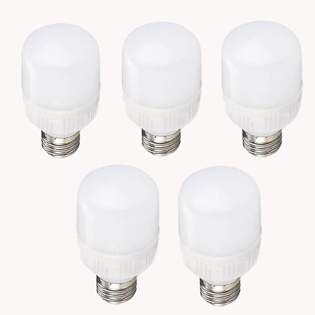  EXUP® 5pcs 13 W Bombillas LED de Mazorca 1000-1100 lm E26 / E27 T 12 Cuentas LED SMD 2835 Decorativa Blanco Cálido Blanco Fresco 220-240 V / 5 piezas / Cañas / ERP / LVD