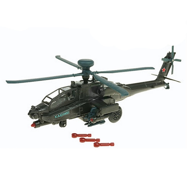  1:72 Model Building Kit Helicopter Helicopter Novelty Metalic Plastic ABS Mini Car Vehicles Toys for Party Favor or Kids Birthday Gift 1 pcs / 14 years+