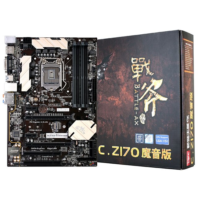 colorful® c.z170 v21 motherboard Intel Z170 / lga 1151