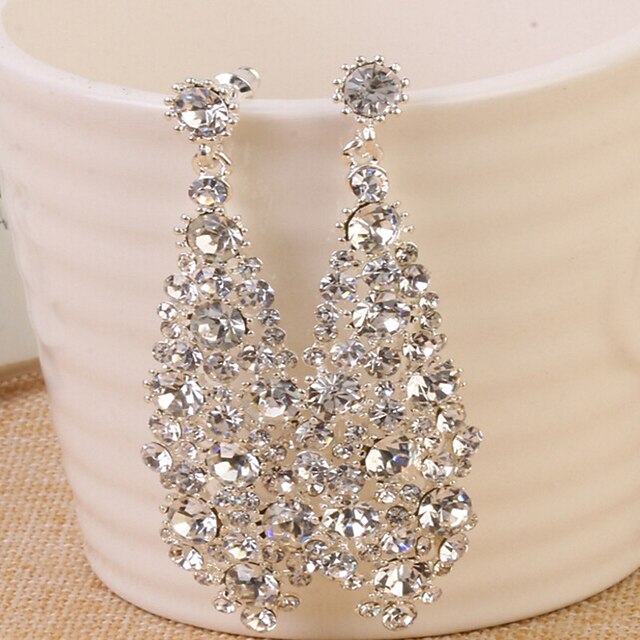  Women's Hoop Earrings Earrings Jewelry Gold / Silver For Wedding Party Halloween