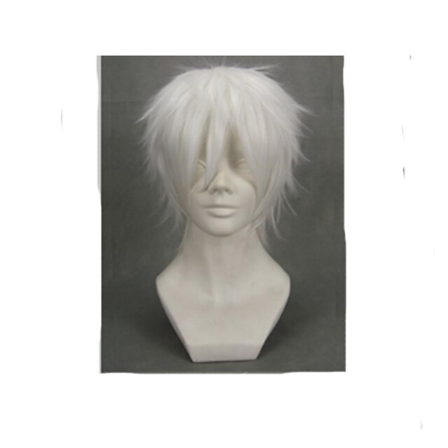  NO.6 Cosplay Cosplay Parykker Herre Dame 12 inch Anime Paryk