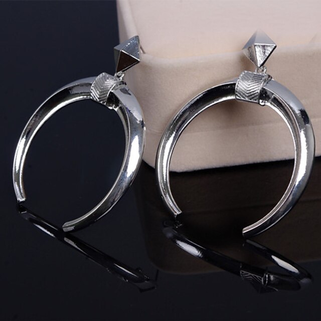  Women's Drop Earrings European Fashion Earrings Jewelry Golden / Silver For Wedding Party Daily Casual