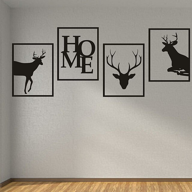  Dieren / Cartoon / Woorden en Citaten Wall Stickers Vliegtuig Muurstickers Decoratieve Muurstickers,PVC Materiaal Verwijderbaar