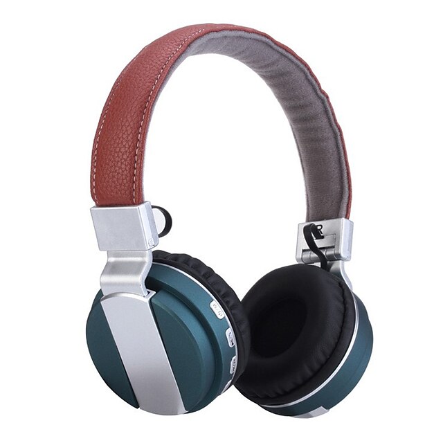  Headset Wireless Foldable Folding Stereo Headphones with Noise Cancelation Microphone & Rechargeable Li-ion Battery