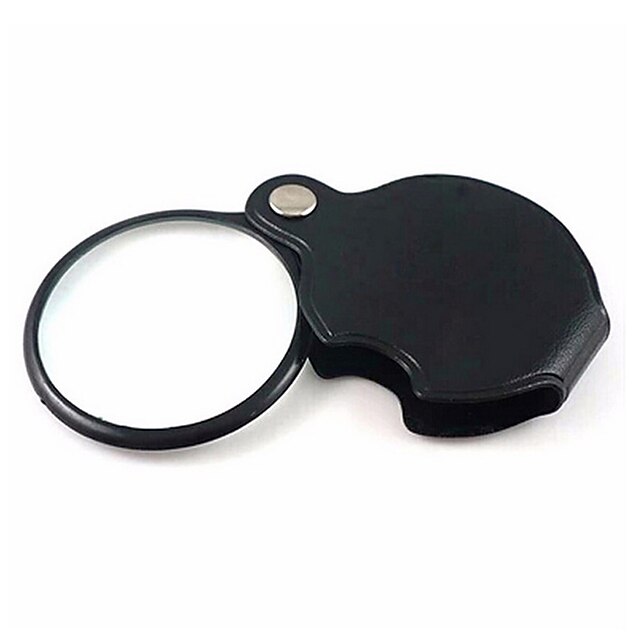  8 X 50 mm Magnifiers / Magnifier Glasses Folding PU Leather