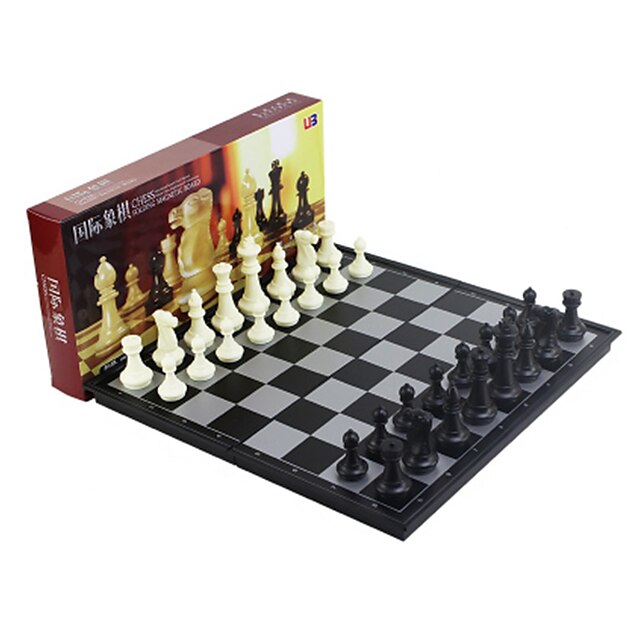  Board Game Chess Game Chess Professional Magnetic Retractable Plastic Kid's Adults' Boys' Girls' Toy Gift 1 pcs / 14 Years & Up