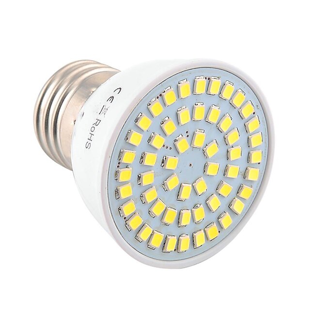  420 lm E26 / E27 LED-spotlampen MR16 54 LED-kralen SMD 2835 Decoratief Warm wit / Koel wit / 1 stuks / RoHs