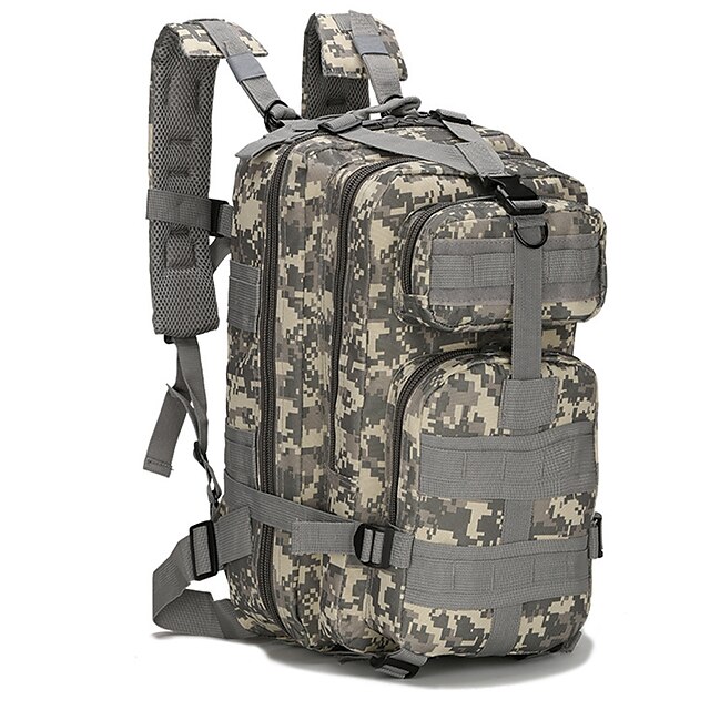  AILE 35 L Backpack - Waterproof Camping / Hiking Oxford Gray, Light Yellow, Jade