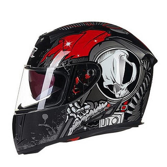  GXT Full Face Adults Men's Motorcycle Helmet  Antifog / Breathable