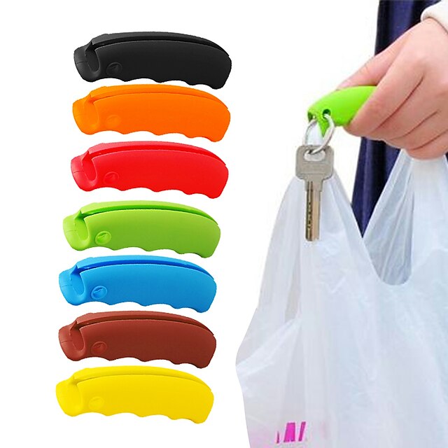  Silicone Knob Relaxed Shopping Bag Carry Handler Kitchen Tools