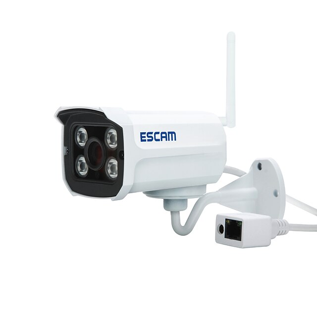 escam® qd900 mini wifi ip kamera 1080p onvif p2p ir udendørs overvågning nat version sikkerhed android ios
