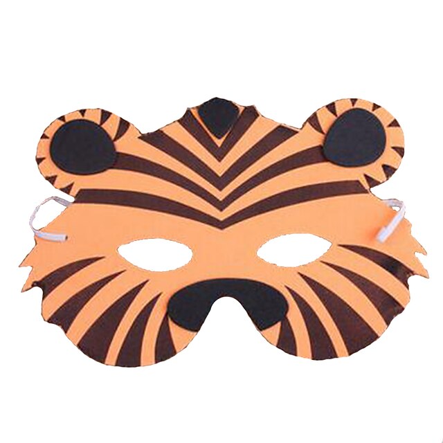  Masca pentru animale Tigru Plastic Adulți Unisex Băieți Fete Jucarii Cadou 1 pcs / 14 ani +