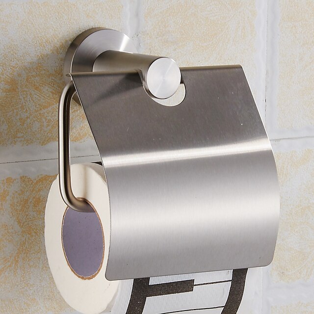  Toilet Paper Holders Modern Stainless Steel 1 pc - Hotel bath