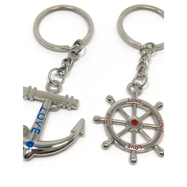  Classic Theme Keychain Favors Zinc Alloy Keychains Spring / Summer / Fall