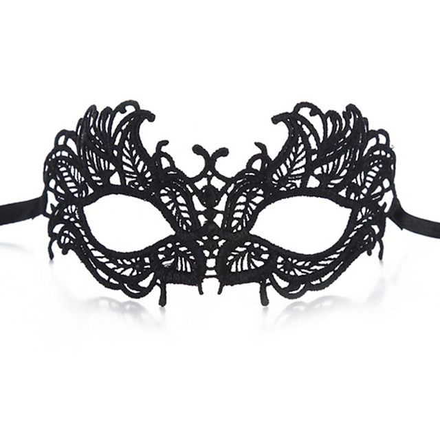  szexi nők fekete csipke maskara maszk halloween halloween prop cosplay kiegészítők
