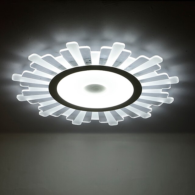  20 cm LED Upotettavat valaisimet PVC Maalatut maalit Moderni nykyaikainen 110-120V 220-240V