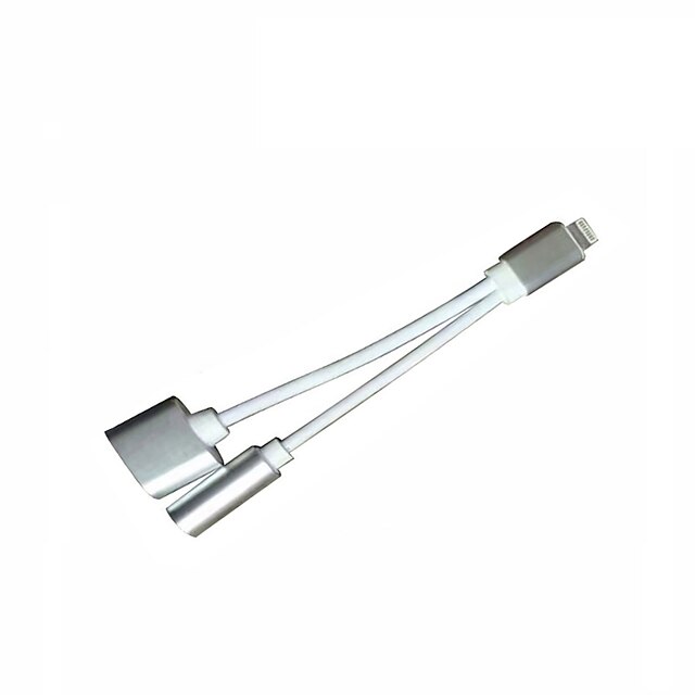  USB 2.0 Adapter <1m / 3ft Bærbar Aluminium / TPE USB-kabeladapter Til Apple / iPhone