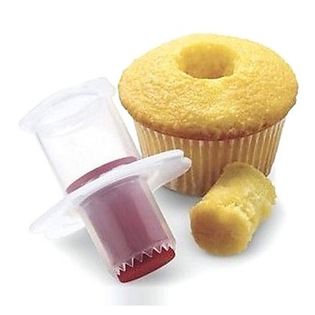  Fabricante de agujeros para pasteles pastelería muffin cupcake corer herramienta de decoración modelo