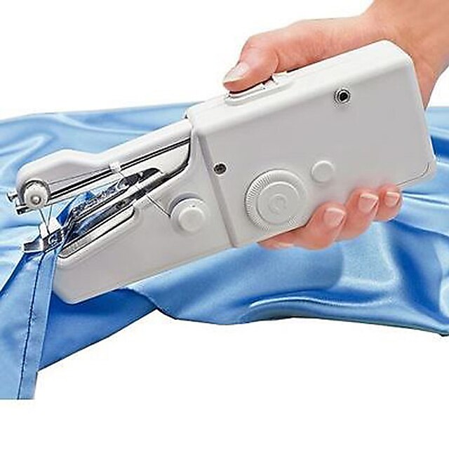  New Portable Household Handy Stitch Electric Mini Handheld Sewing Machine