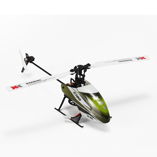  Heliccótero de radiocontrol  WLtoys 6ch 6 Ejes 2.4G Brushless Eléctrico Control remoto / Flybarless
