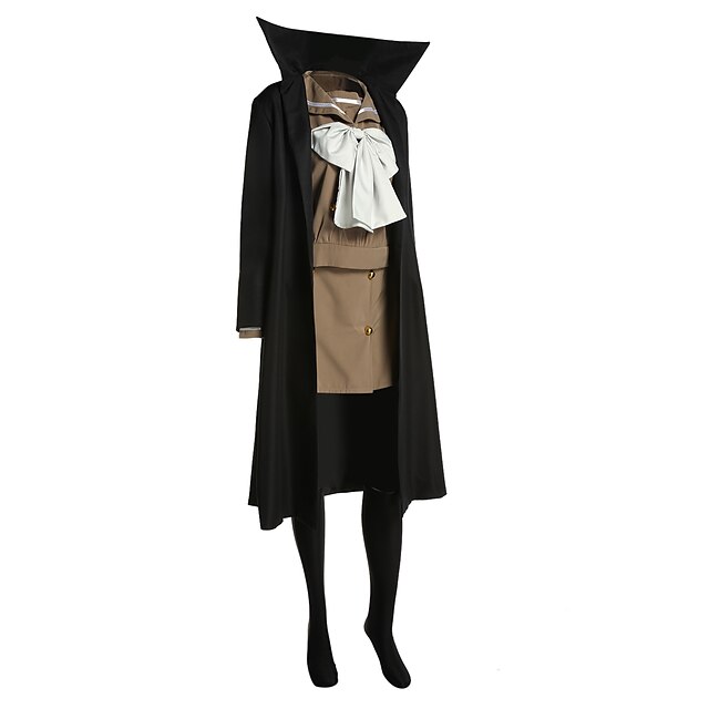  Inspired by Shakugan no Shana Shana Anime Cosplay Costumes Japanese Cosplay Suits Patchwork Long Sleeve Coat Top Skirt For Women's