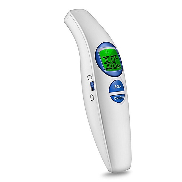  ny baby / voksent digital multi-funksjons ikke-kontakt infrarød panne legeme termometer