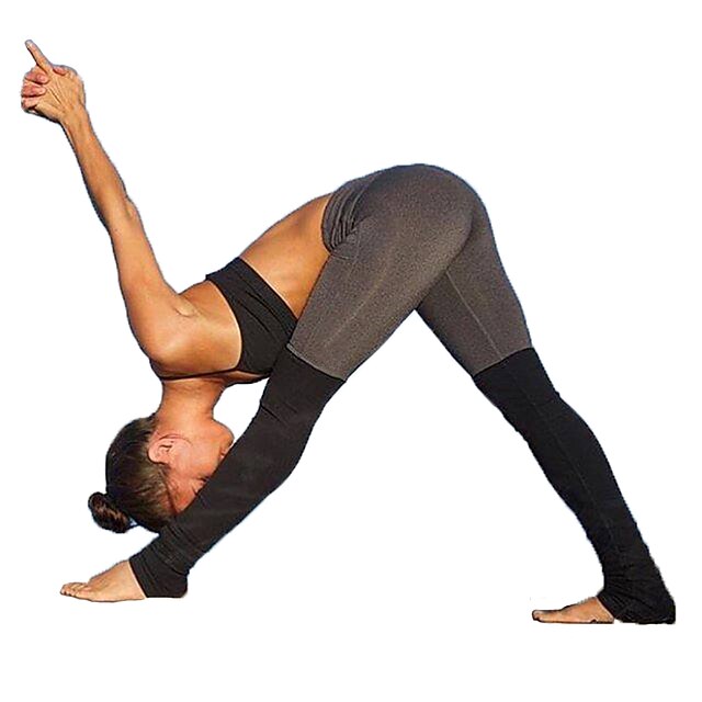  Mulheres Calças de Yoga Patchwork Clássico Lycra Zumba Corrida Fitness Calças Esporte Roupas Esportivas Respirável Compressão Redutor de Suor Confortável Com Stretch
