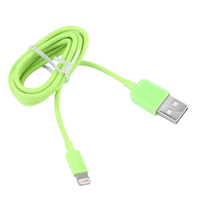  USB 3.0 / Iluminação Cabo 1m-1.99m / 3ft-6ft Normal Plástico Adaptador de cabo USB Para iPad / Apple / iPhone