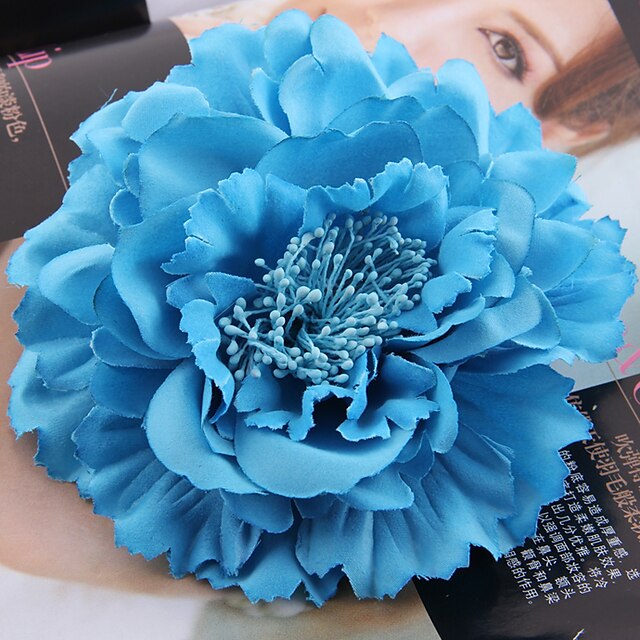  Fabric / Satin Fascinators / Flowers / Headwear with Floral 1pc Wedding / Special Occasion / Outdoor Headpiece