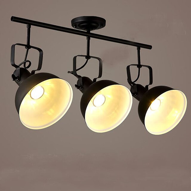  3-Light 18 cm Mini Stil Spotlys Metall Malte Finishes Traditionel / Klassisk 110-120V / 220-240V