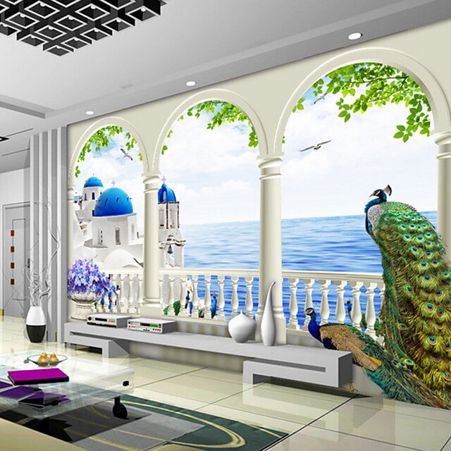 Mural Canvas Wall Covering Adhesive required Art Deco / 3D 2024 154.99