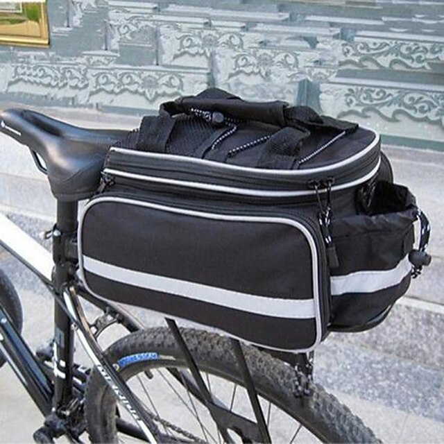 20L Bike Panniers Bag Shoulder Messenger Bag Bike Rack Bag