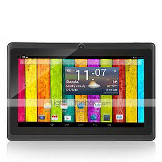  M750D3 7 inch(es) Android Tablet (Android 4.4 1024 x 600 Quadcore 512MB+8GB) / 32 / TFT / micro-USB / TF Kaart slot / Hoofdtelefoonaansluiting 3.5mm