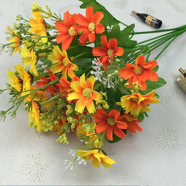  Polyester Modern Style Bouquet Tabletop Flower Bouquet 1