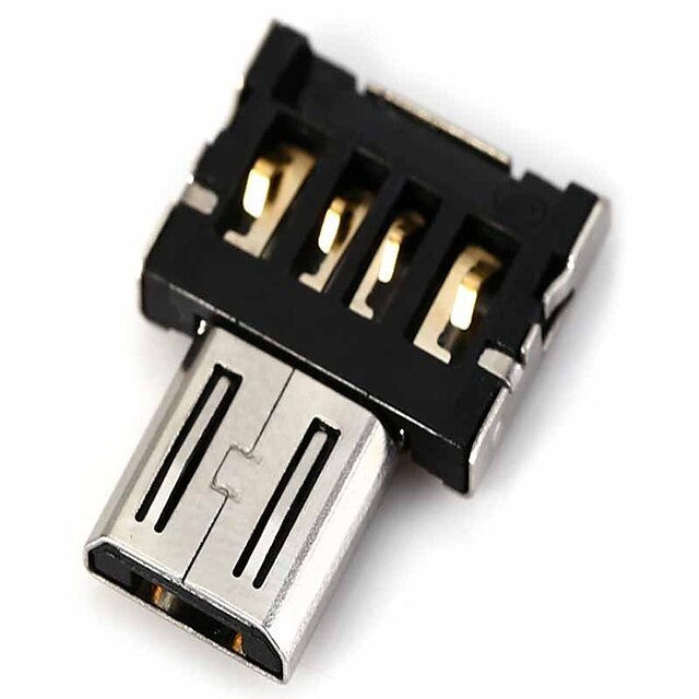  dm USB la micro USB de sex masculin adaptor OTG compatibil cu USB disc / telefon / tabletă, etc.