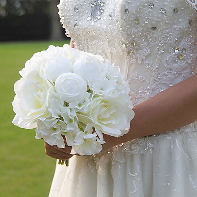  Bouquets de Noiva Buquês Casamento Seda 9.84