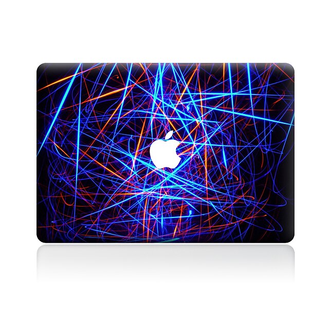  1 stuks Skinsticker voor Krasbestendig Geometrisch Patroon PVC MacBook Pro 15'' with Retina / MacBook Pro 15 '' / MacBook Pro 13'' with Retina / MacBook Pro 13 '' / MacBook Air 13'' / MacBook 12''