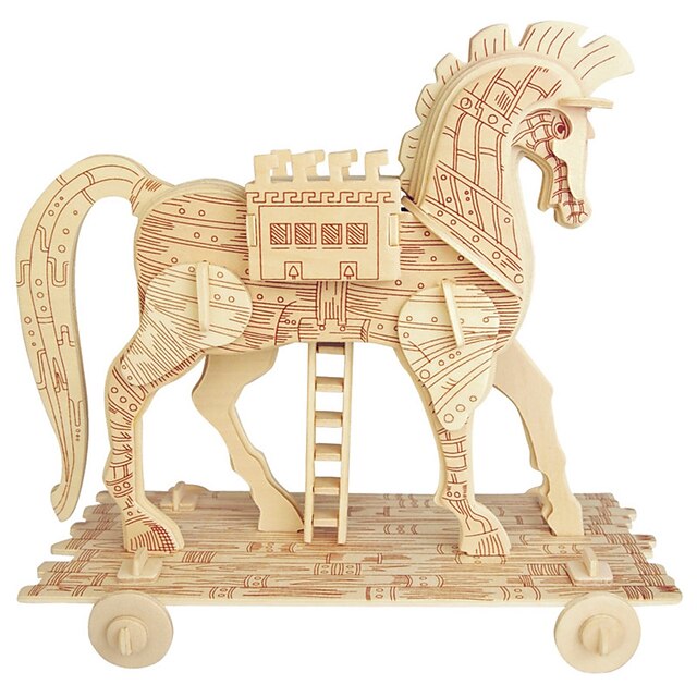  Quebra-Cabeças de Madeira Modelos de madeira Cavalo Nível Profissional De madeira 1 pcs Crianças Adulto Para Meninos Para Meninas Brinquedos Dom