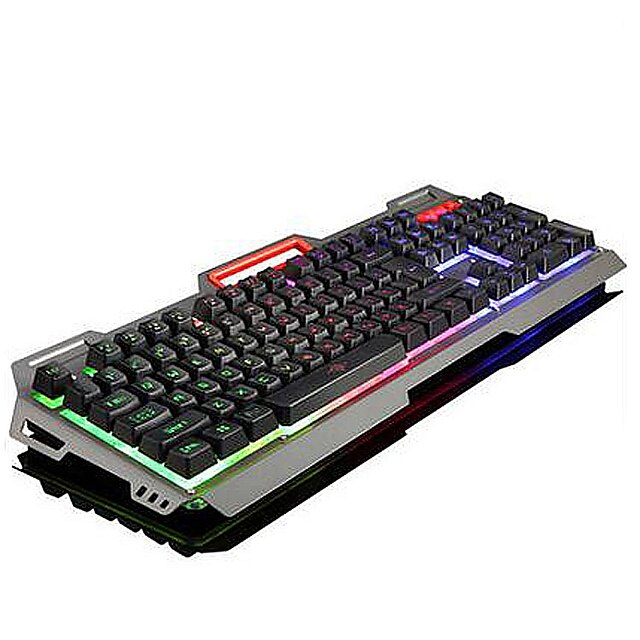  Wired Multicolor Backlit 104 Gaming Keyboard Backlit