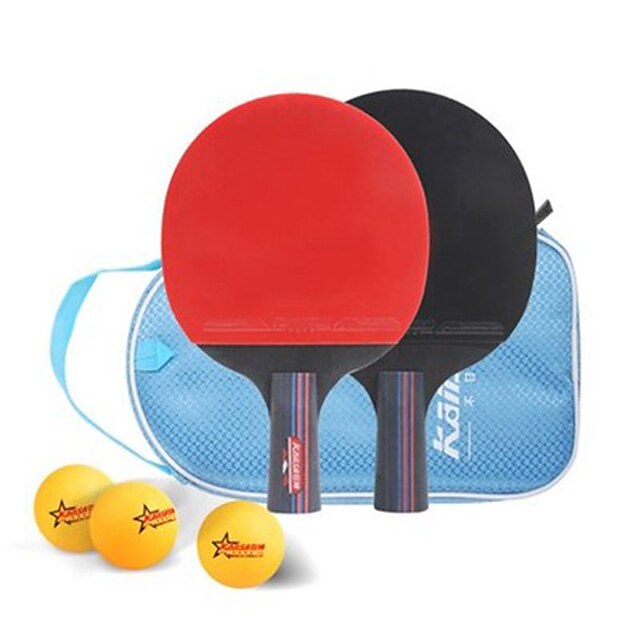  Ping Pang / Table Tennis Rackets Table Tennis Wearproof Durable 1 PCS 2 Rackets 1 Table Tennis Bag 3 Balls Performance Indoor