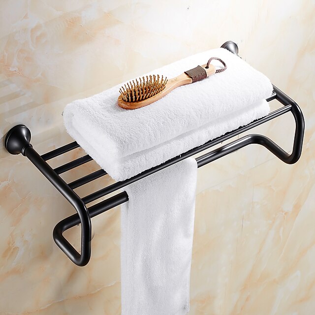  Tyč na ručníky Starožitný Mosaz 1 ks - Hotelová koupel Dvojité