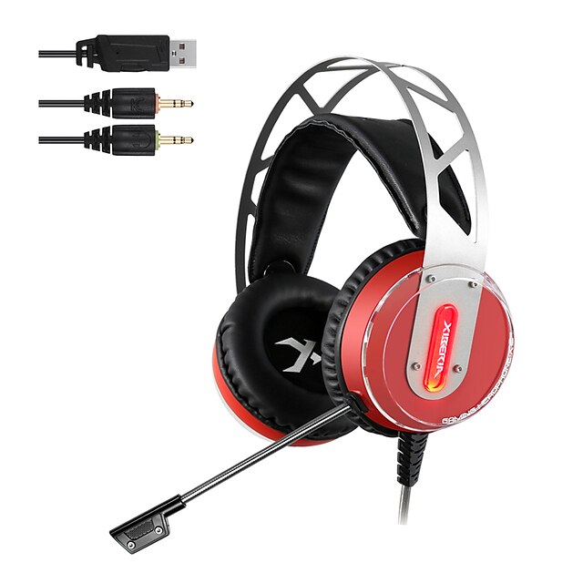 XIBERIA V12 Over Ear Headband Wired 