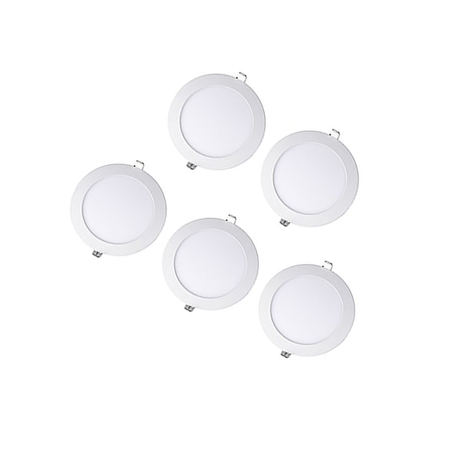  5pcs lm Perles LED Encastré LED Encastrées Blanc Chaud / Blanc Froid / Blanc Naturel 100-240 V Salon / Salle à Manger / Chambre / Entrée / Escaliers / 5 pièces