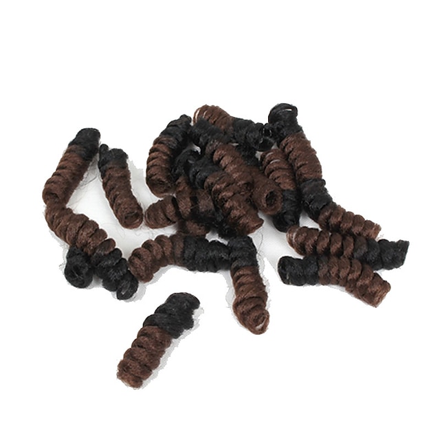  Trecce per capelli a crochet Toni Curl Trecce a scatola Ambra Capelli sintetici 10-20 pollice Capelli intrecciati 20 radici / confezione