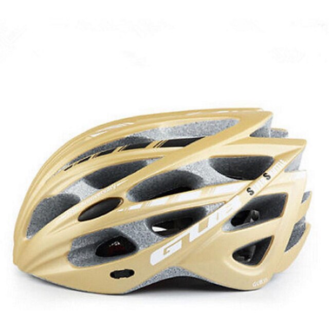  Ενήλικες Bike Helmet 30 Αεραγωγοί Ανθεκτικό στα Χτυπήματα Ελαφρύ Αερισμός EPS PC Αθλητισμός Ποδηλασία / Ποδήλατο - Λευκό Πράσινο Ανοικτό Πορτοκαλί